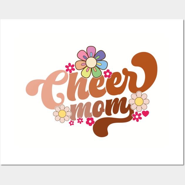 Cheer mom Wall Art by Zedeldesign